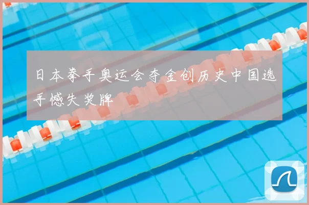 日本拳手奥运会夺金创历史中国选手憾失奖牌